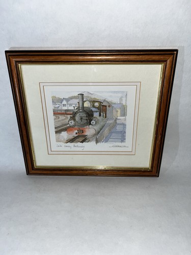 Vintage wooden picture - wooden, frame