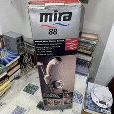 Mira Gem 88 BIV Shower  mixer shower white / chrome new never use 