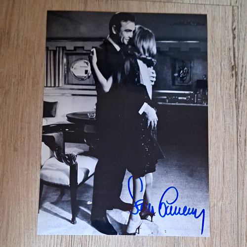James bond autograph - james, sean