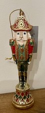 Gisela Graham Resin Vintage Style Nutcracker Christmas Tree  Ornament ~ New Tags