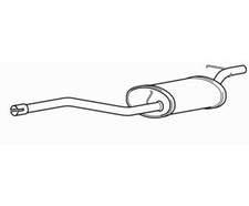 Quality Rear Exhaust Silencer