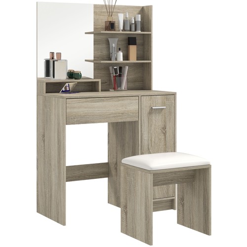 Homcom dressing table with - homcom,