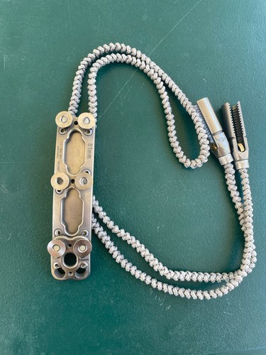 Narrow titanium pendent - titanium,