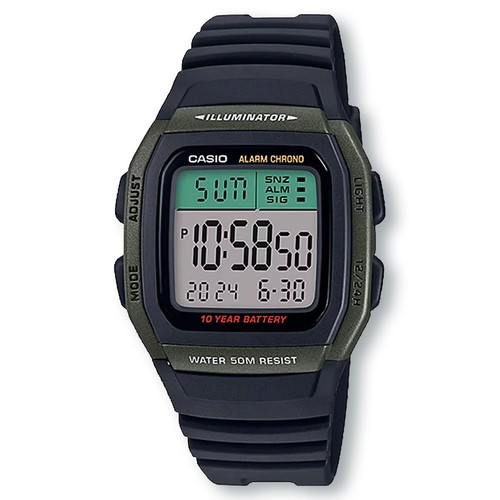 Casio w96h 3av illuminator - w96h-3av,