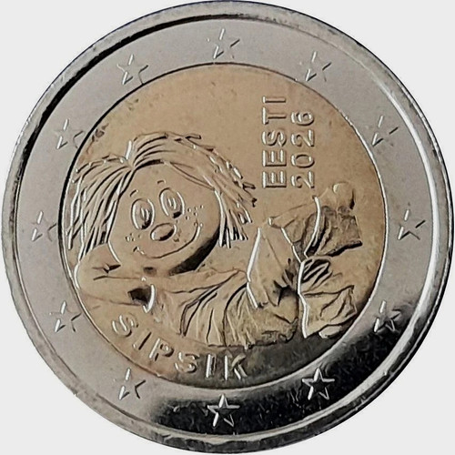 2026 estonia 2 euro - 2026,