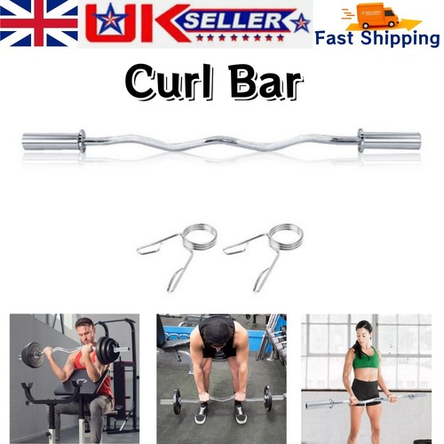 Olympic barbell curl - ez, bar