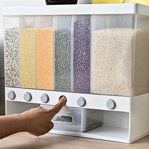 Dispenser rice grain - dry, food