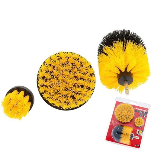 3pc scrubbing brush set - 3pc,