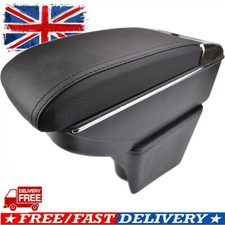 Dual Layer Armrest Car Central Storage Box For VW Mk5 Polo 6R 2010 - 2017 UK