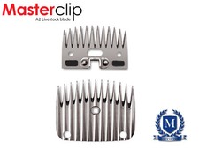 Masterclip A2 Livestock Clipper Blades For Cattle, Sheep, Alpaca Fit Lister