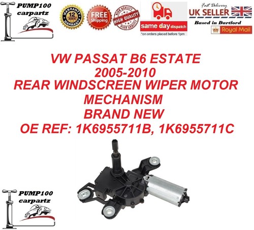 Wiper motor for - passat, b6