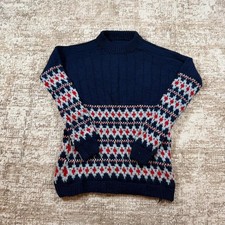 Vintage Icelandic long sweater