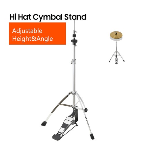 Hat cymbal stand adjustable - cymbal,