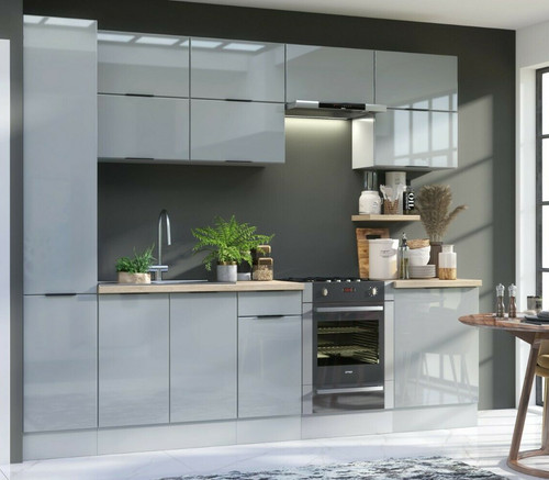 Fitted kitchen set - kitchen, cabinets