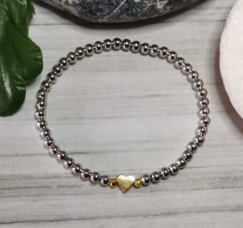 Women girls silver ball bead - silver,