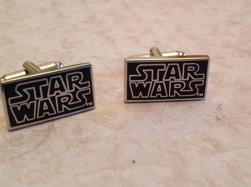 Star wars cuff links silver - wars,