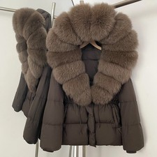 Women’s Real Fox Fur Collar