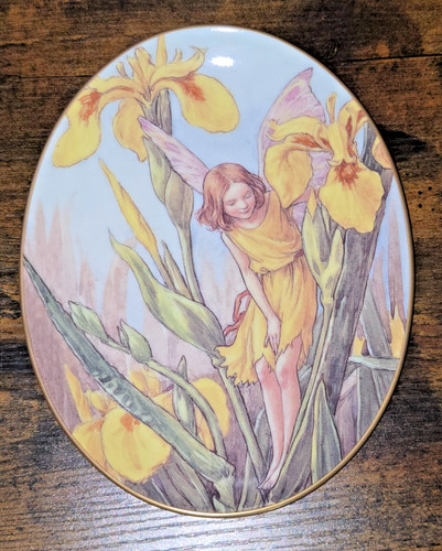Royal worcester oval - oval, flower