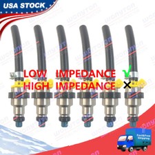 6Pcs Fuel injectors For Jaguar XJ6 BMW Nissan 200sx Volvo Mercedes 0280150153 