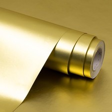 Gold Matte Gift Wrapping Paper