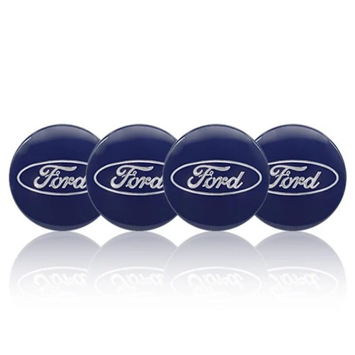 54mm blue ford alloy wheel - 4x,