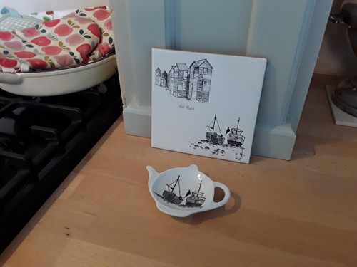 Hastings teapot stand spoon - hastings,