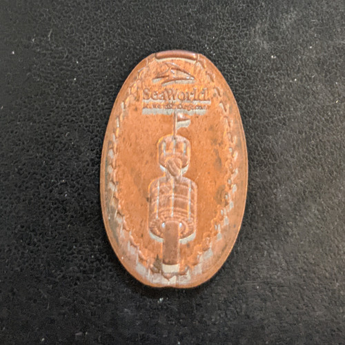 Seaworld tower press coin - tower,