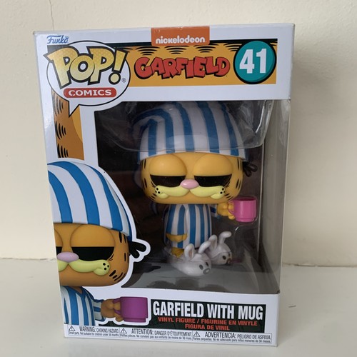 Funko pop garfield with mug - funko,