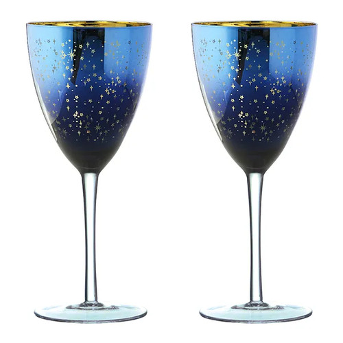 Artland galaxy wine glasses - galaxy,