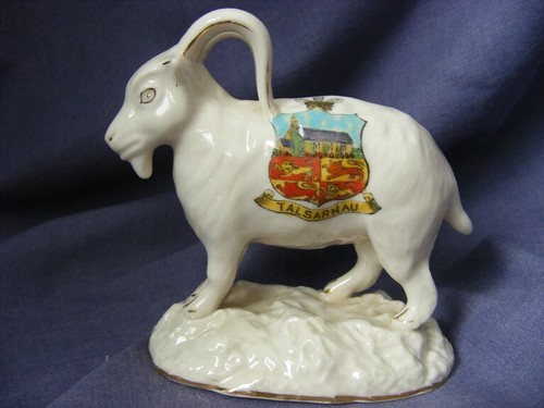 Swan crested china welsh goat - china,