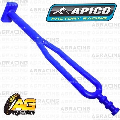 Apico blue rubber side stand - rubber,