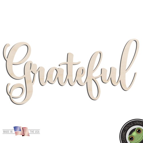 Grateful word text - text, laser