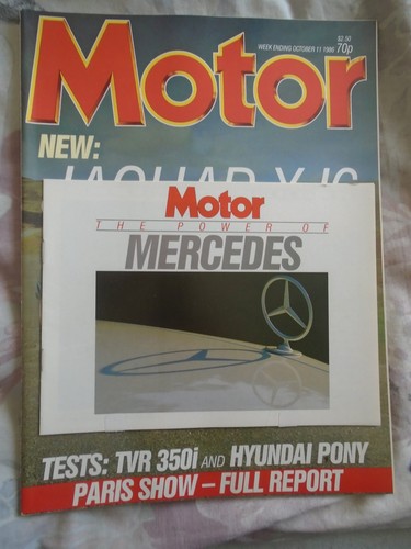 Motor oct 1986 - oct, 350i