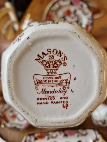 Masons ironstone mandalay - , set