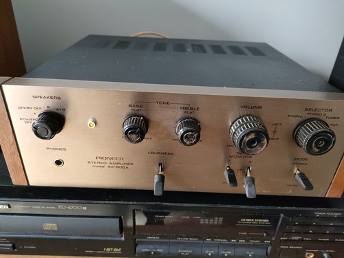 Pioneer 500a vintage - pioneer, sa-500a