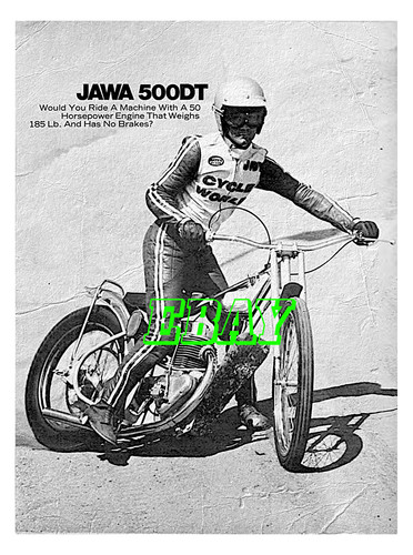 Speedway jawa 500dt retro - speedway,