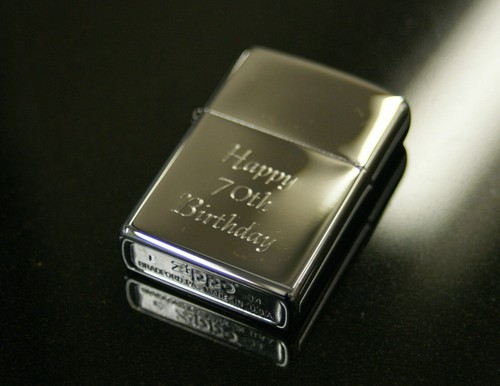Personalised genuine zippo - personalised,