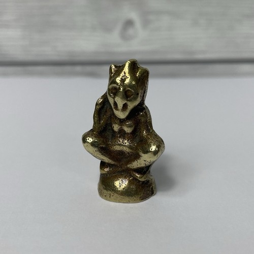Vintage brass pixie tamper - brass,