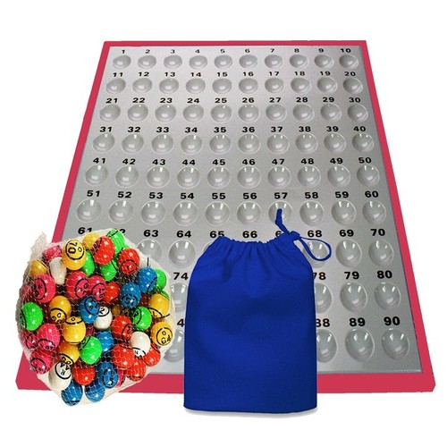 Bingo balls bag - bag, set