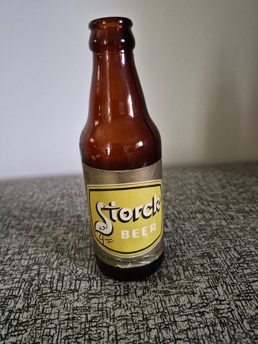 Storck brown beer bottle - 7, oz.