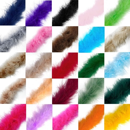 Marabou swansdown feather - swansdown,