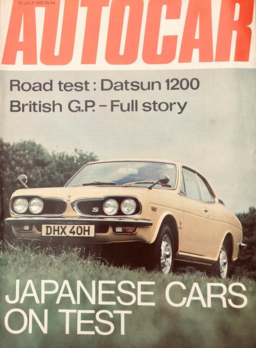 Autocar 1970 datsun - 23-7-1970, 1200