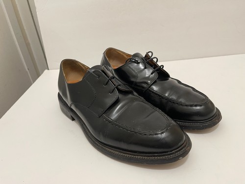 Barker black leather - leather, derby