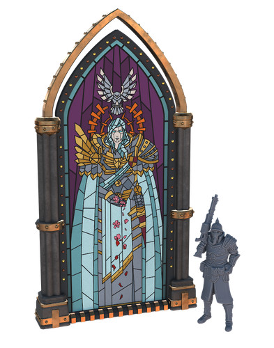 Grimdark stained glass - stained,