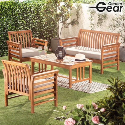 Garden gear acacia piece - gear, 4