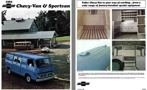 Chevrolet 1969 chevy van - 1969,