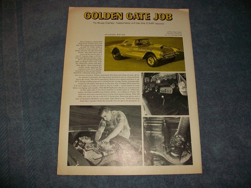 1957 corvette drag car vintage - corvette,