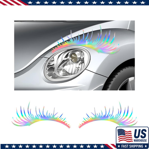 Pcs eyelash decal car - eyelash,