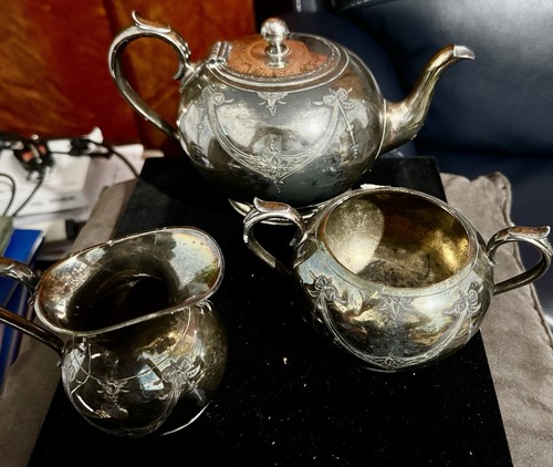 Vintage 3piece silver - vintage,