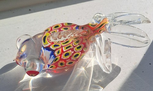 Vintage murano art glass koi - vintage,